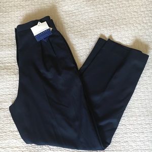 Vintage Liz Claiborne High Waist Trousers in Navy
